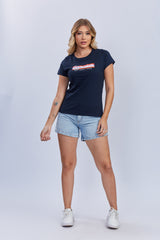 Camiseta Feminina Estampada Slim fit | 50788