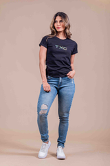 Camiseta Feminina Estampa Holografica | 50852