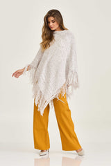 PONCHO TRICOT CUSTOM BORDADO 5091PON