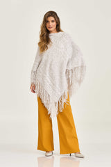PONCHO TRICOT CUSTOM BORDADO 5091PON