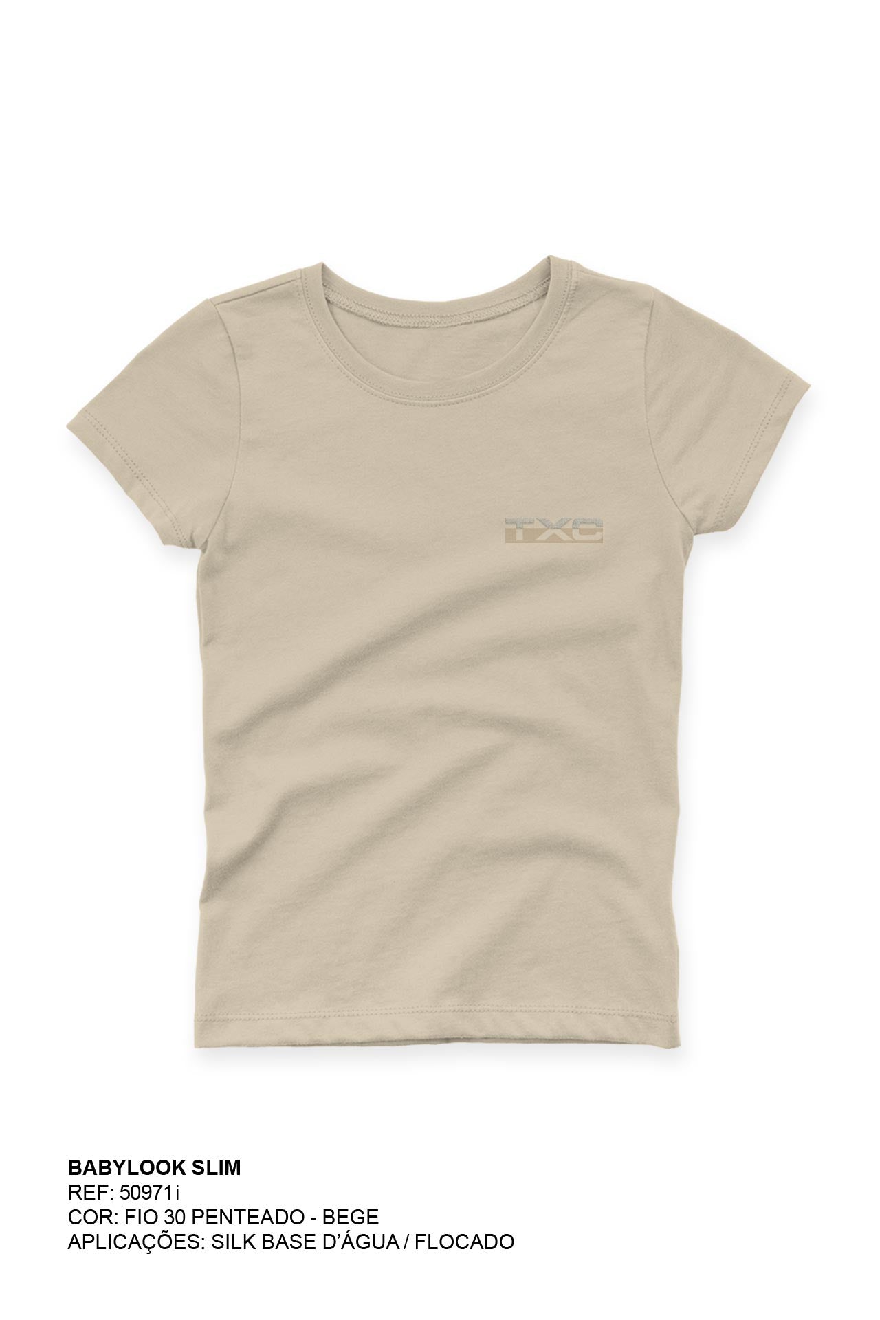 CAMISETA SLIM   50971I