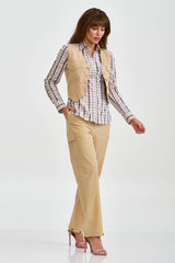 COLETE DECOTE V SARJA BORDADO 5098