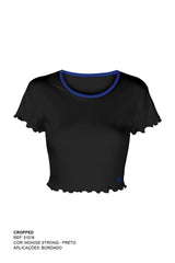 CROPPED GOLA O MALHA BORDADO 51018