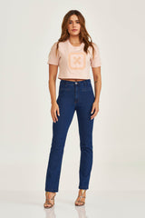 CROPPED REGULAR MEIA MALHA BORDADO 51056