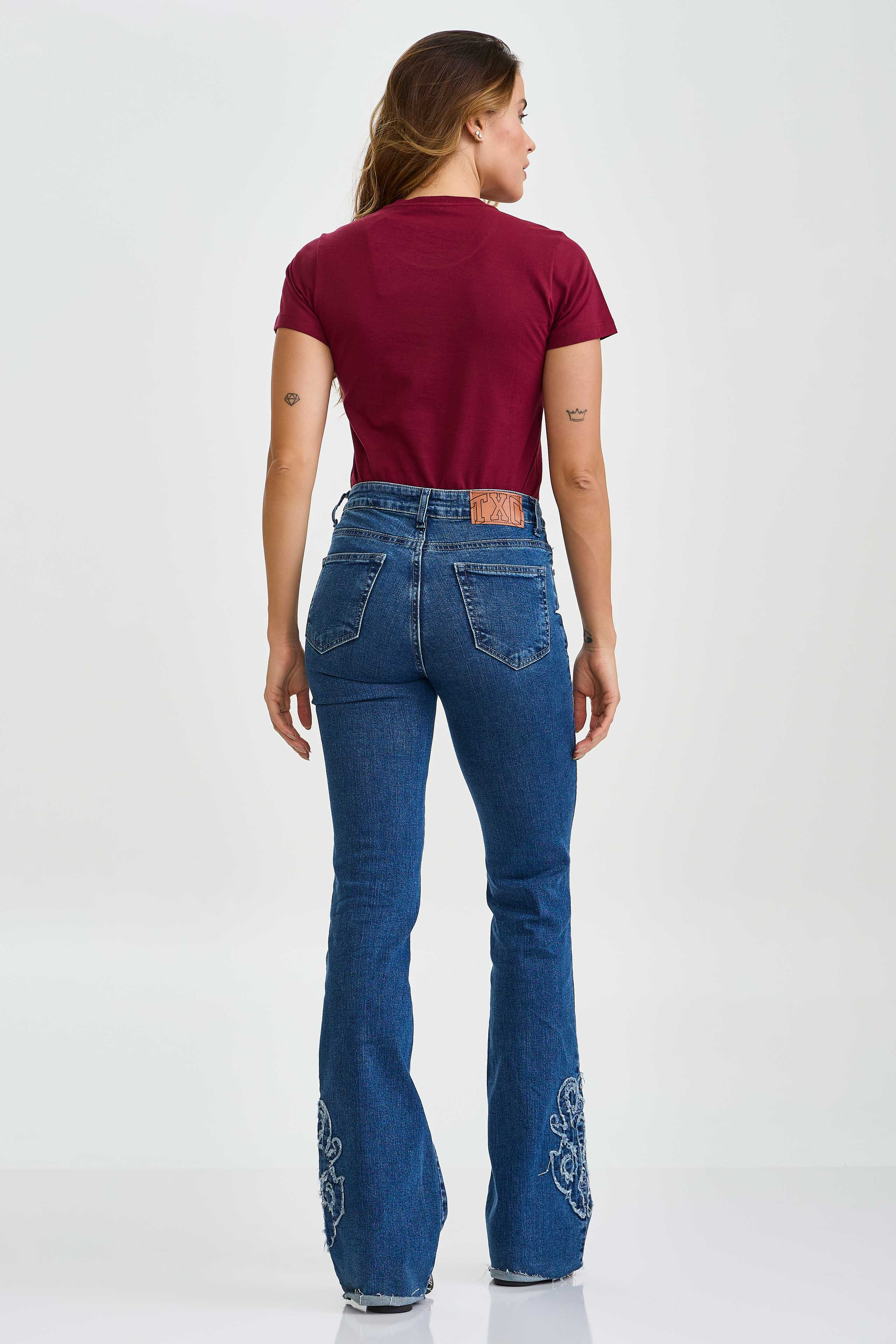 CAMISETA SLIM MEIA MALHA PENTEADA ESTAMPADA 51129