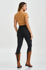 CAMISETA SLIM MEIA MALHA PENTEADA APLICADA 51133