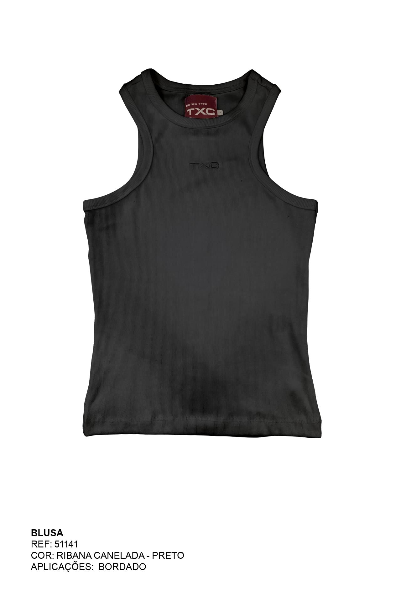 REGATA SLIM MALHA BORDADA 51141i INFANTIL