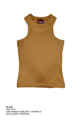 REGATA SLIM MALHA BORDADA 51141i INFANTIL