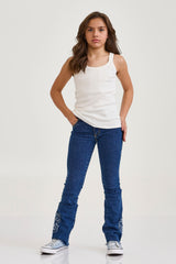 REGATA ALCINHA MALHA BORDADA 51142i INFANTIL