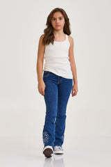 REGATA ALCINHA MALHA BORDADA 51142i INFANTIL