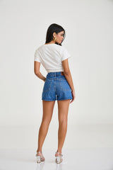 CAMISETA SLIM MEIA MALHA PENTEADA ESTAMPADA 51236