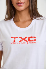 CAMISETA SLIM MEIA MALHA PENTEADA ESTAMPADA 51246