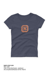 CAMISETA SLIM MEIA MALHA PENTEADA PAETE 51267