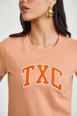 CAMISETA SLIM MEIA MALHA PENTEADA BORDADO 51272