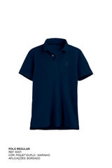 POLO REGULAR PIQUET BORDADO 6337i INFANTIL