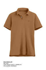 POLO REGULAR PIQUET BORDADO 6337i INFANTIL