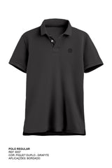 POLO REGULAR PIQUET BORDADO 6337i INFANTIL