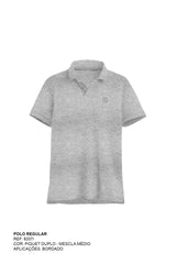POLO REGULAR PIQUET BORDADO 6337i INFANTIL