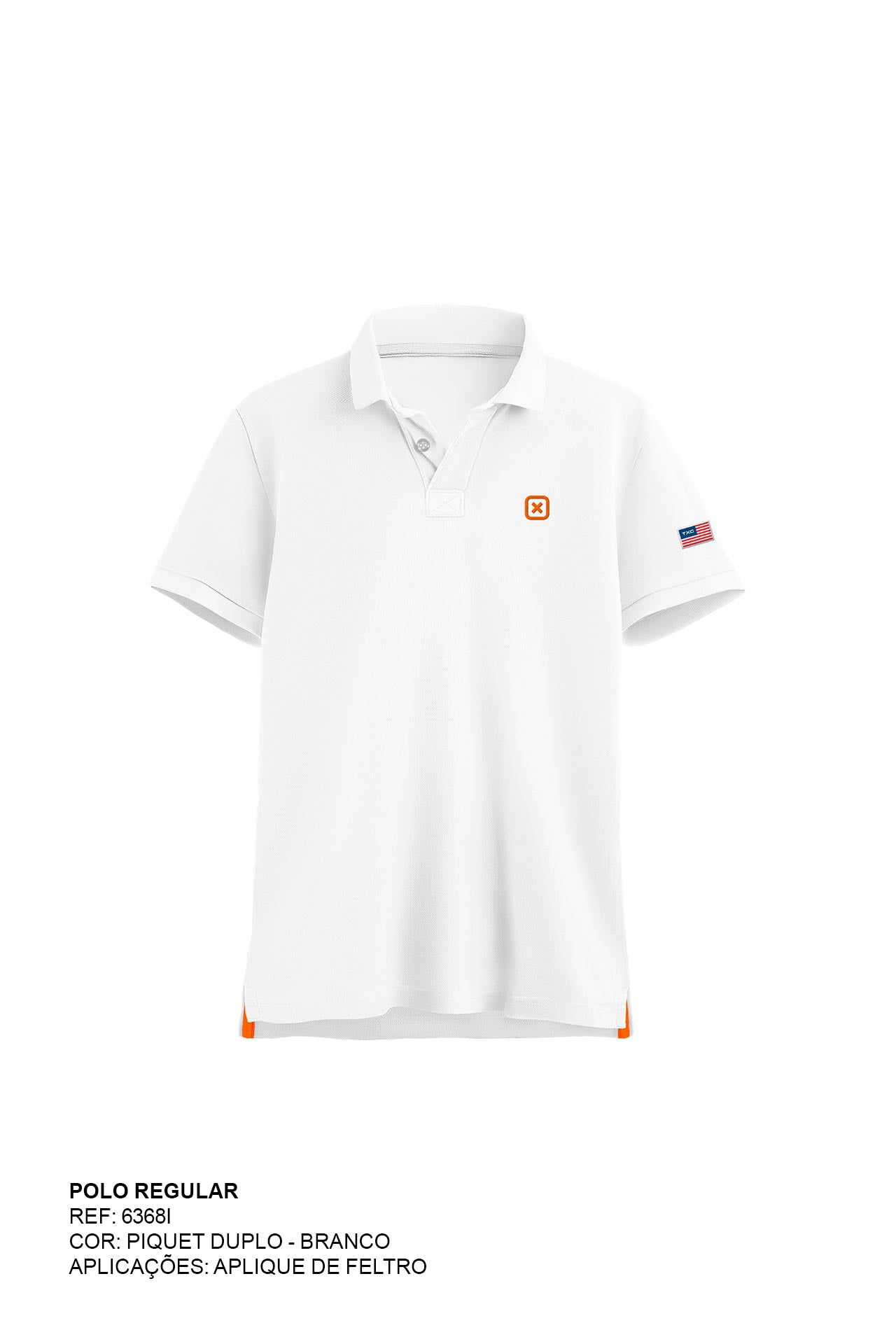 POLO REGULAR PIQUET BORDADO 6368i INFANTIL