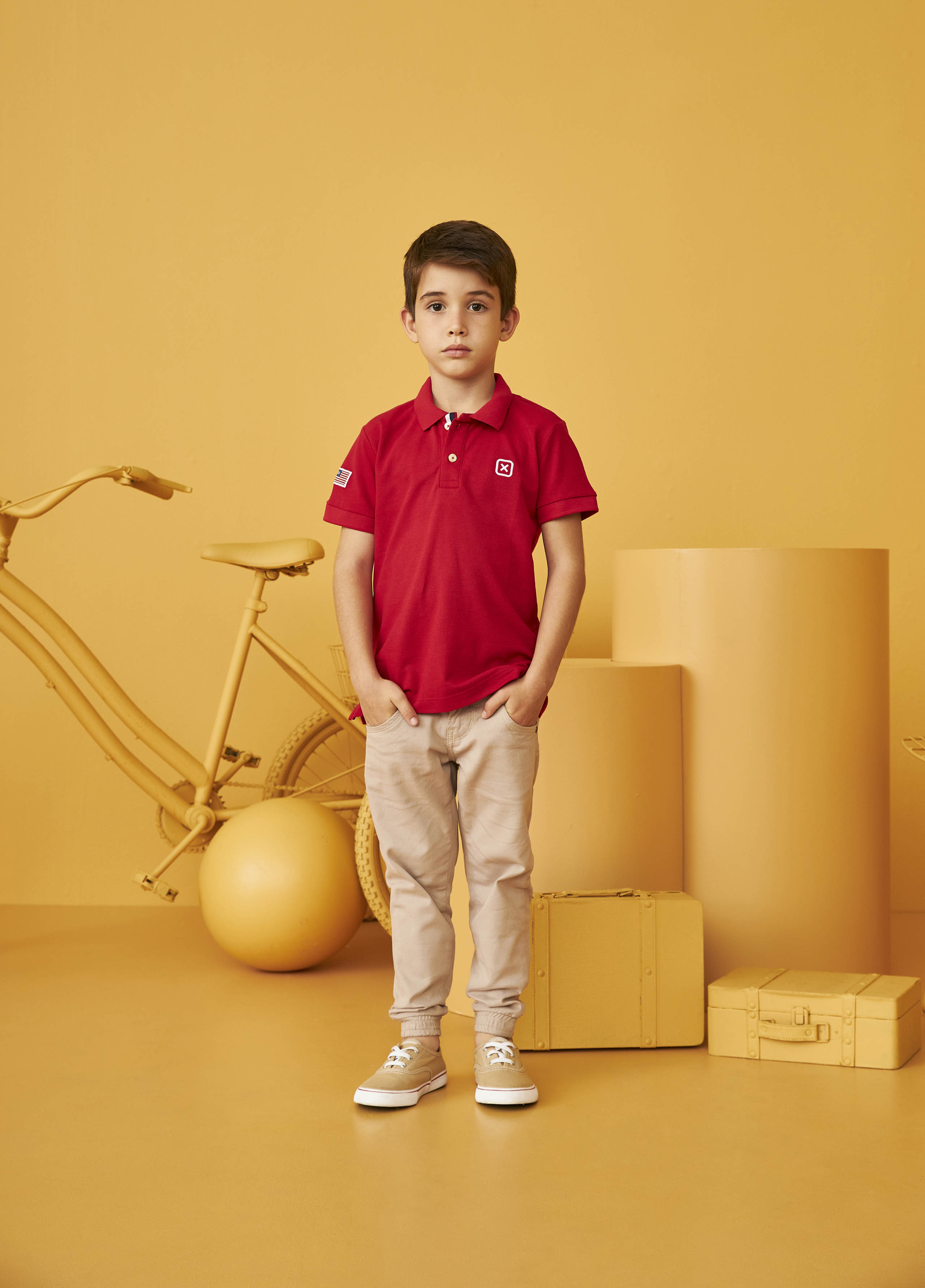 Polo Infantil Custom MC Bordado 6505i