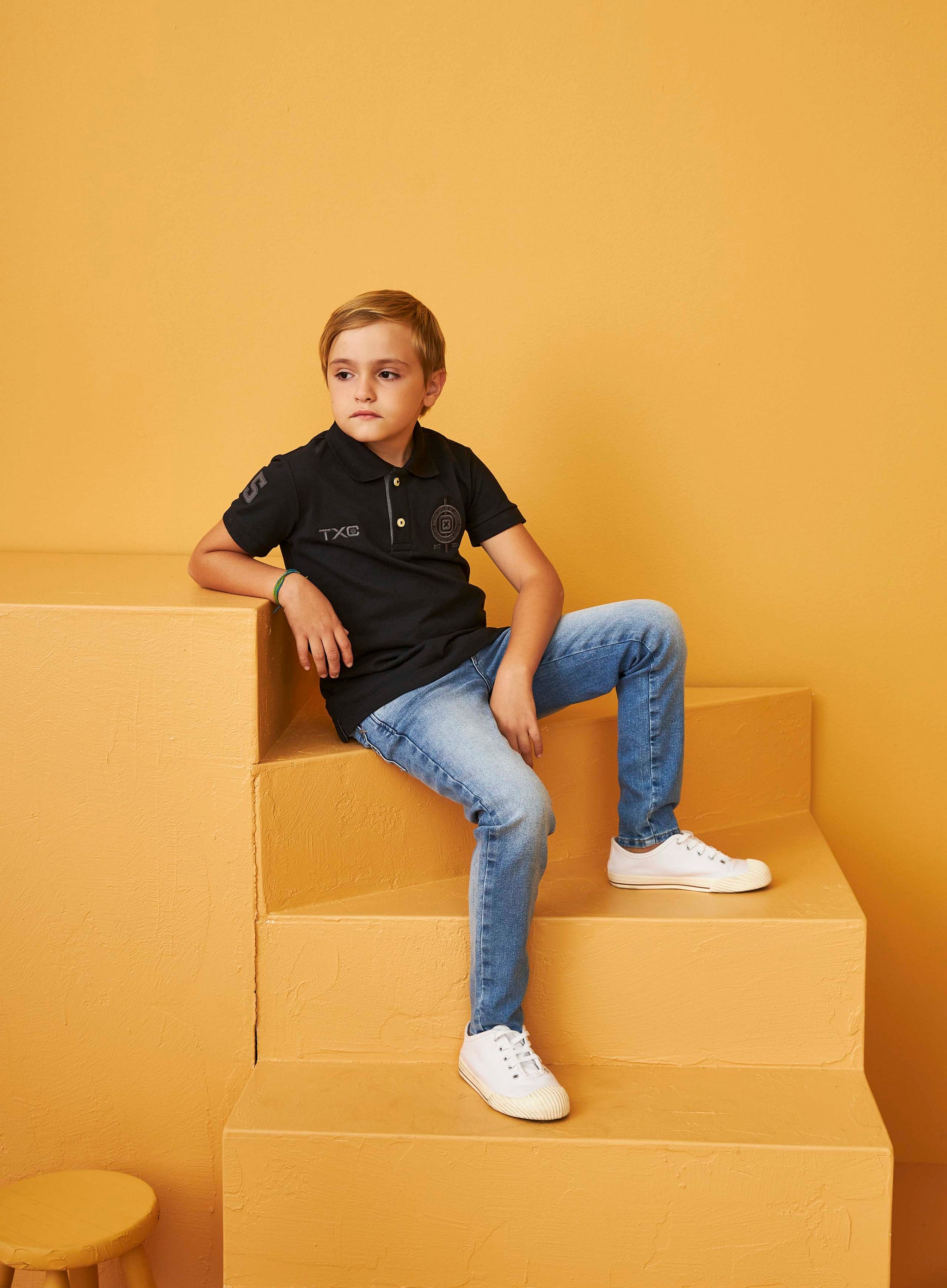 POLO CUSTOM BORDADA 6636i INFANTIL