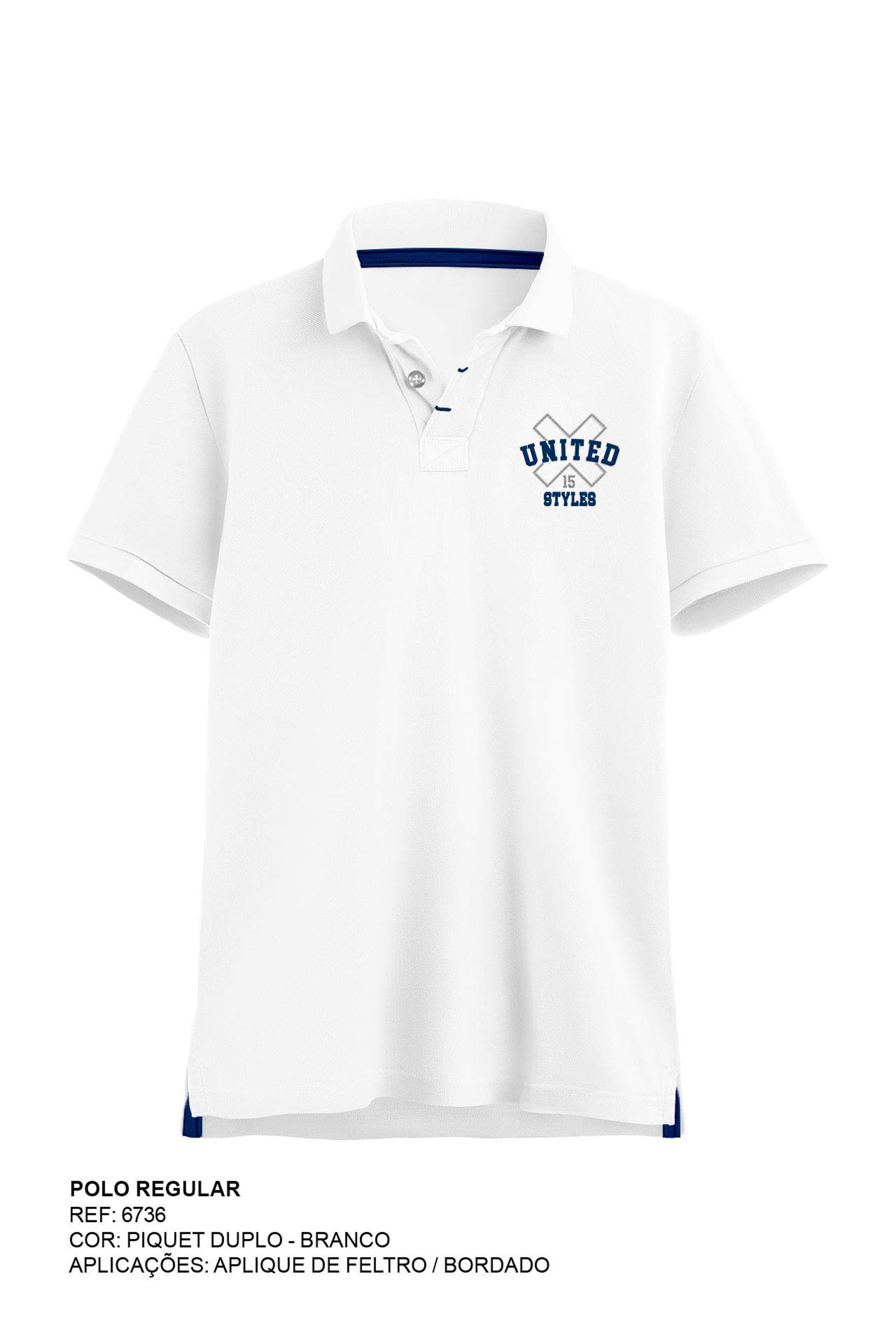 POLO EXTRA APLICADA 6736i INFANTIL