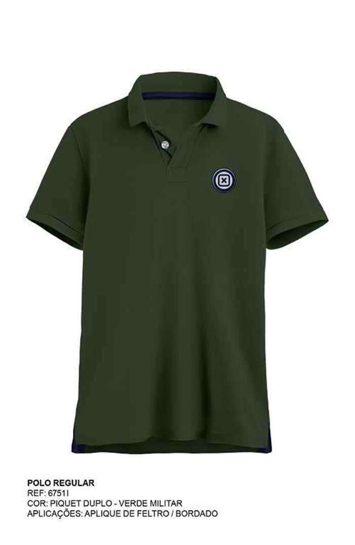 POLO CLASSIC REGULAR BORDADO 6751i INFANTIL