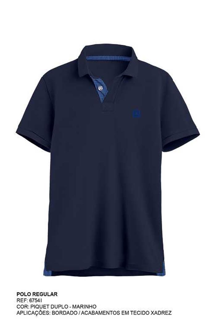 POLO CLASSIC REGULAR BORDADO 6754i INFANTIL