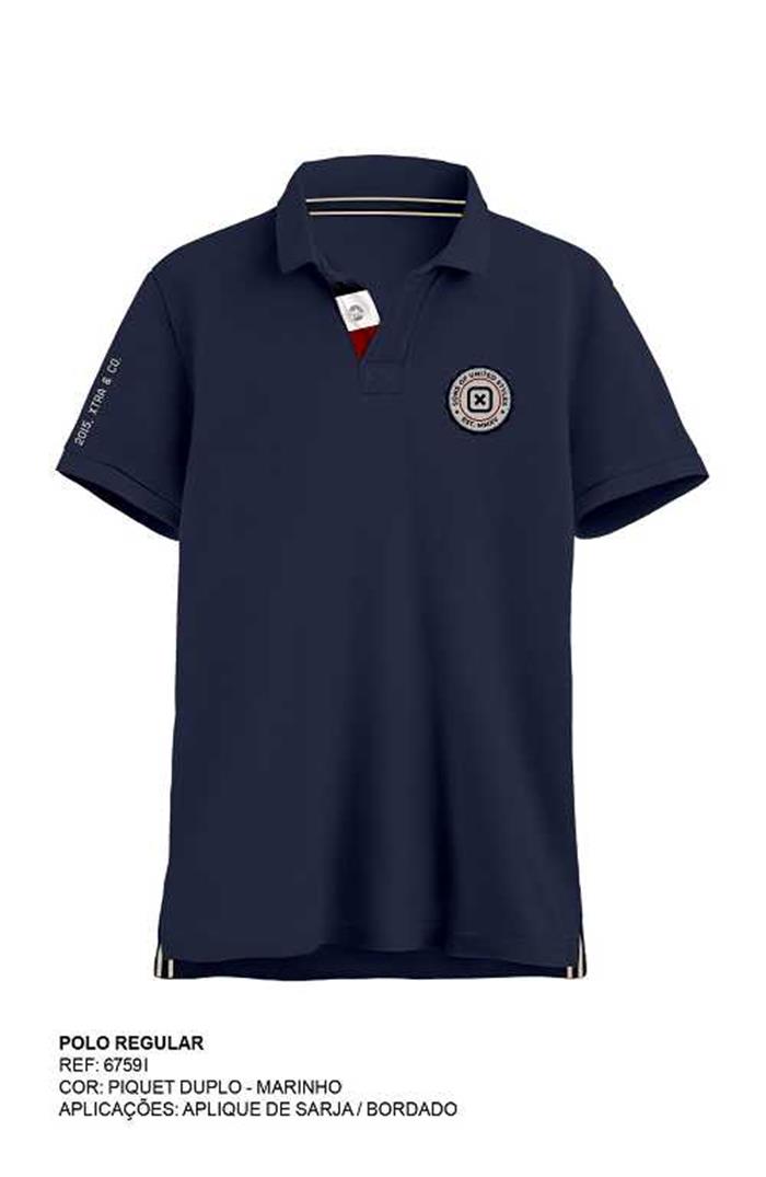 POLO CUSTOM REGULAR APLICADA 6759i INFANTIL