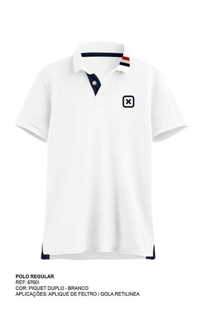 POLO CUSTOM REGULAR APLICADA 6760i INFANTIL