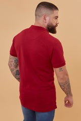 Camisa Polo Aplicação X em Sarja | 6774