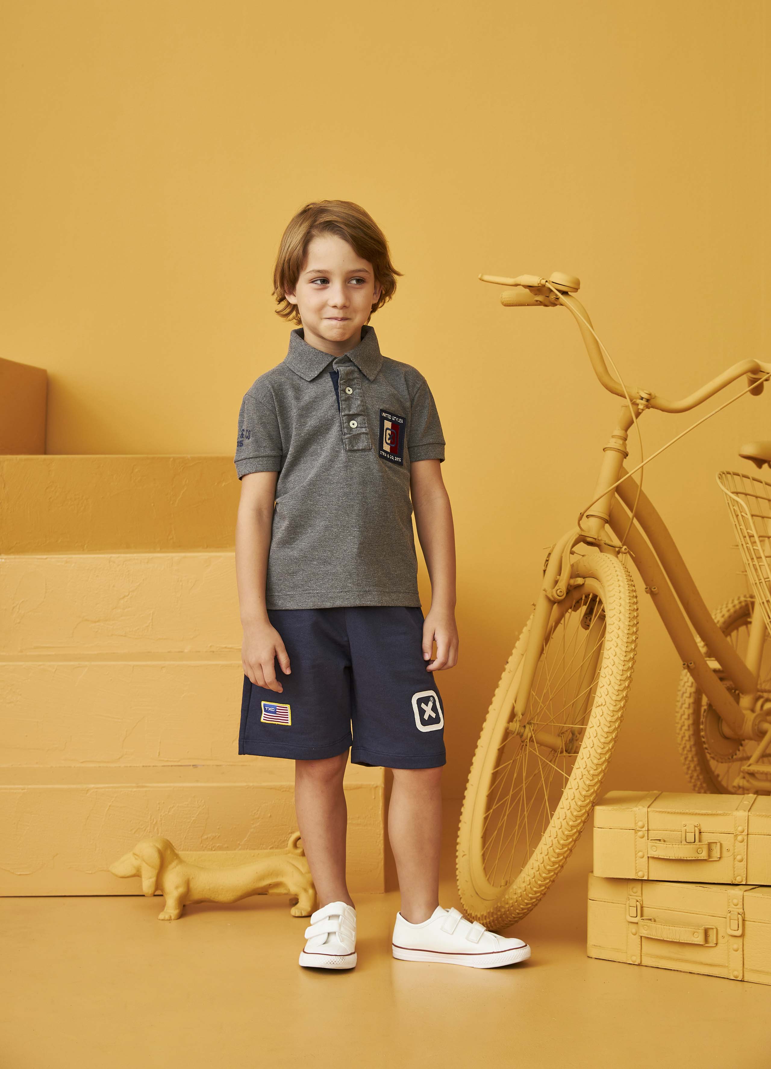 POLO CUSTOM REGULAR APLICADA 6782i INFANTIL
