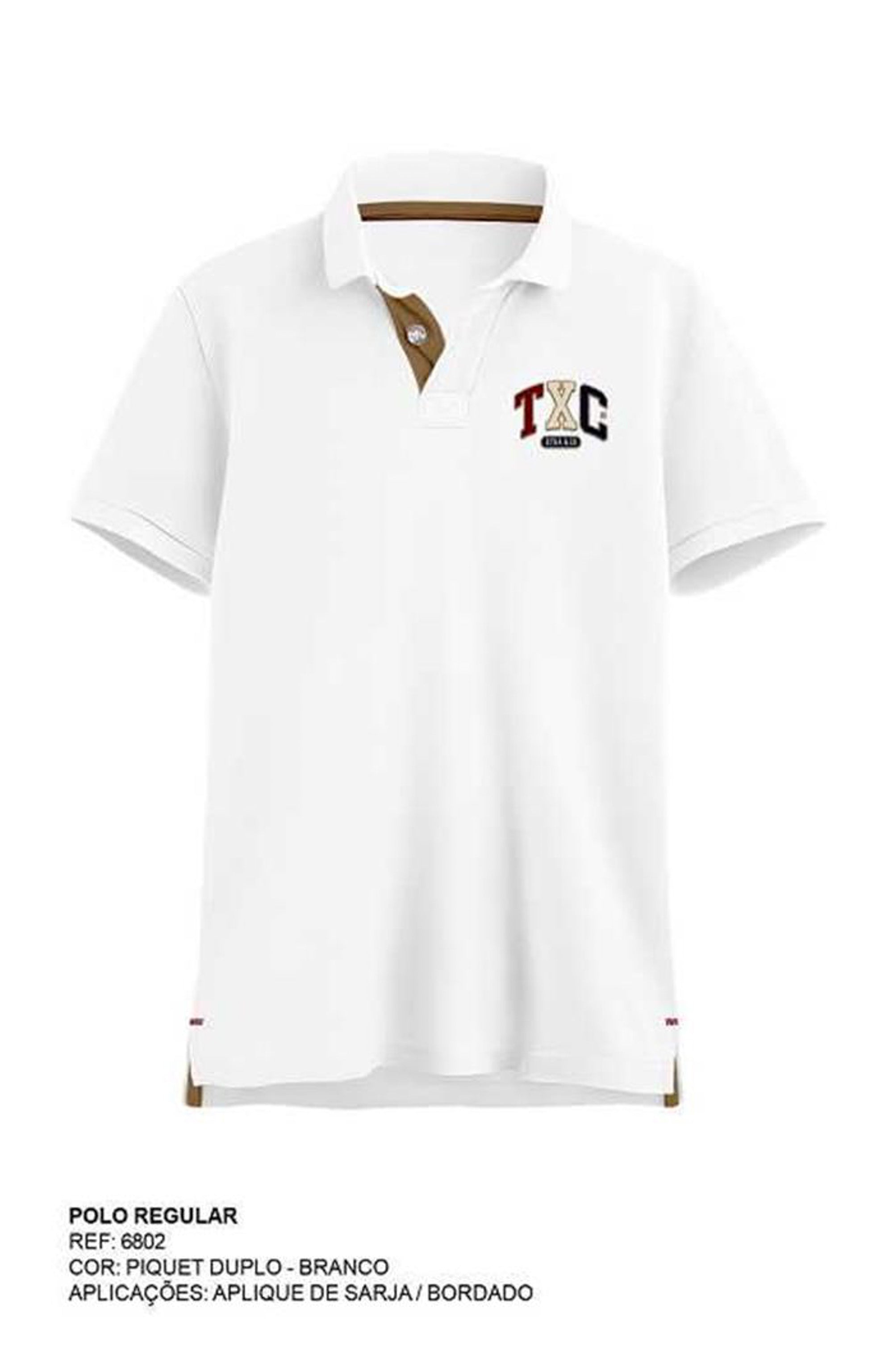 POLO REGULAR CUSTOM APLICADO 6802i INFANTIL