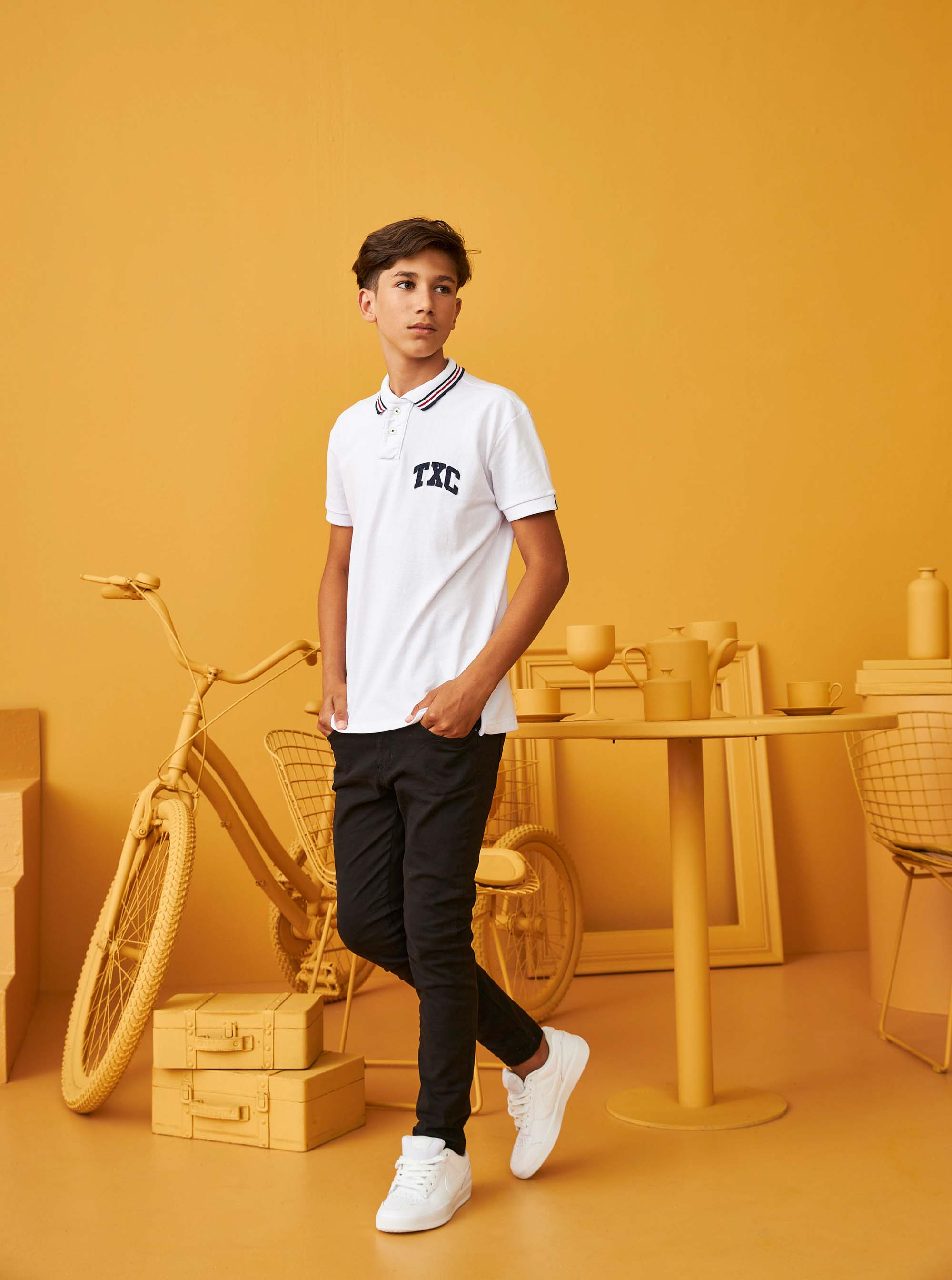 POLO REGULAR CUSTOM APLICADO 6816i INFANTIL