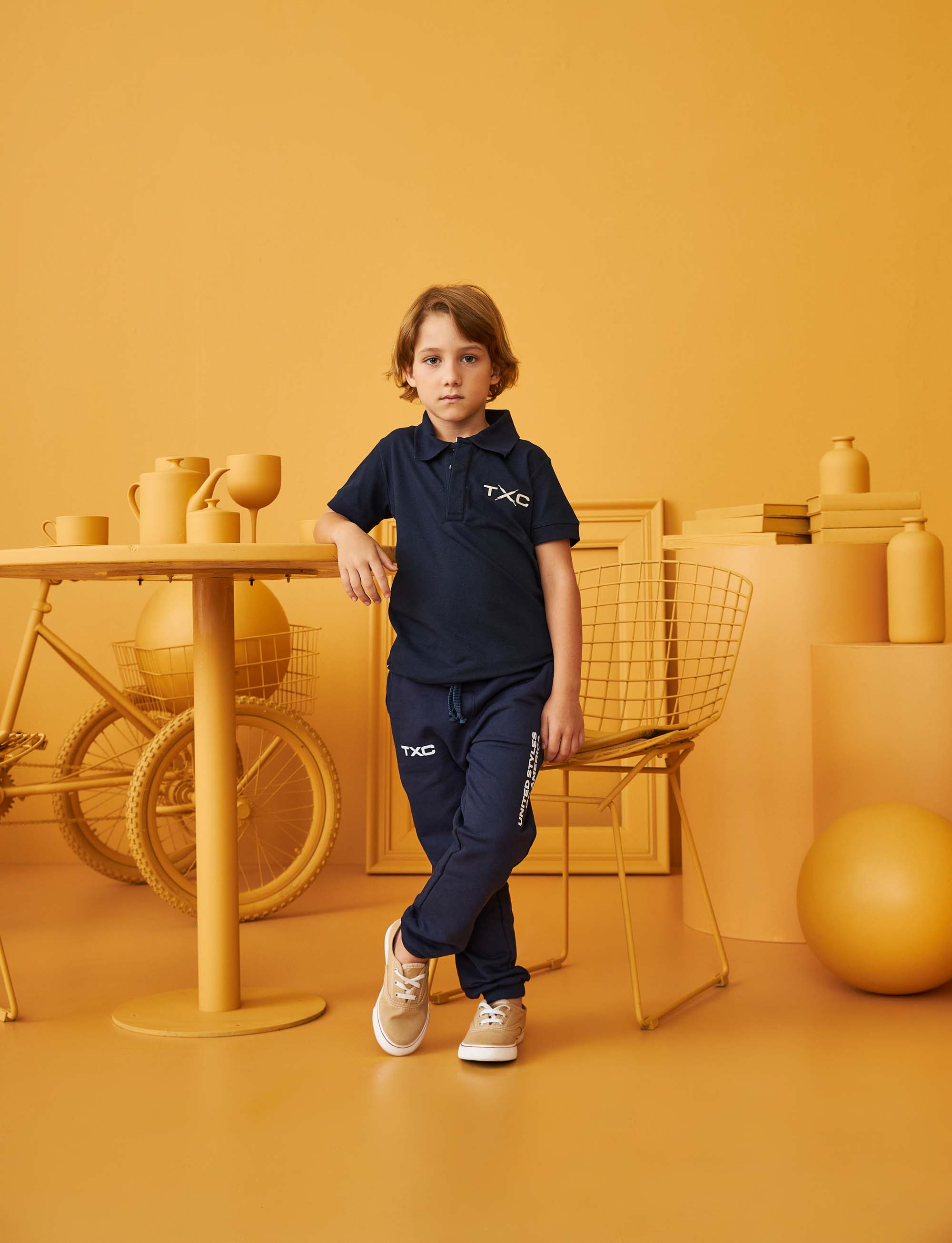 POLO CUSTOM REGULAR BORDADO 6820i INFANTIL