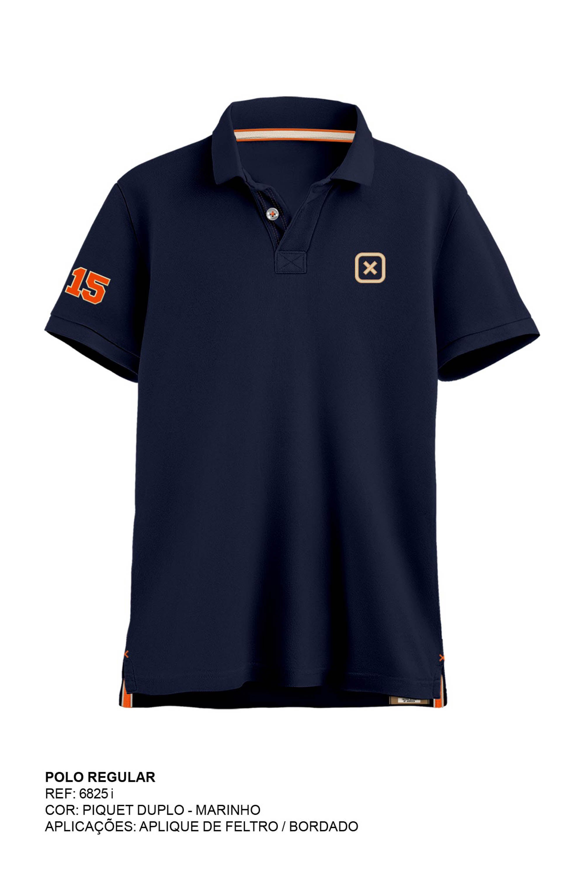 POLO EXTRA REGULAR APLICADO 6825i INFANTIL