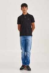 POLO REGULAR MALHA BORDADA 6838i INFANTIL