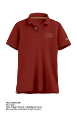 POLO REGULAR MALHA BORDADA 6842i INFANTIL