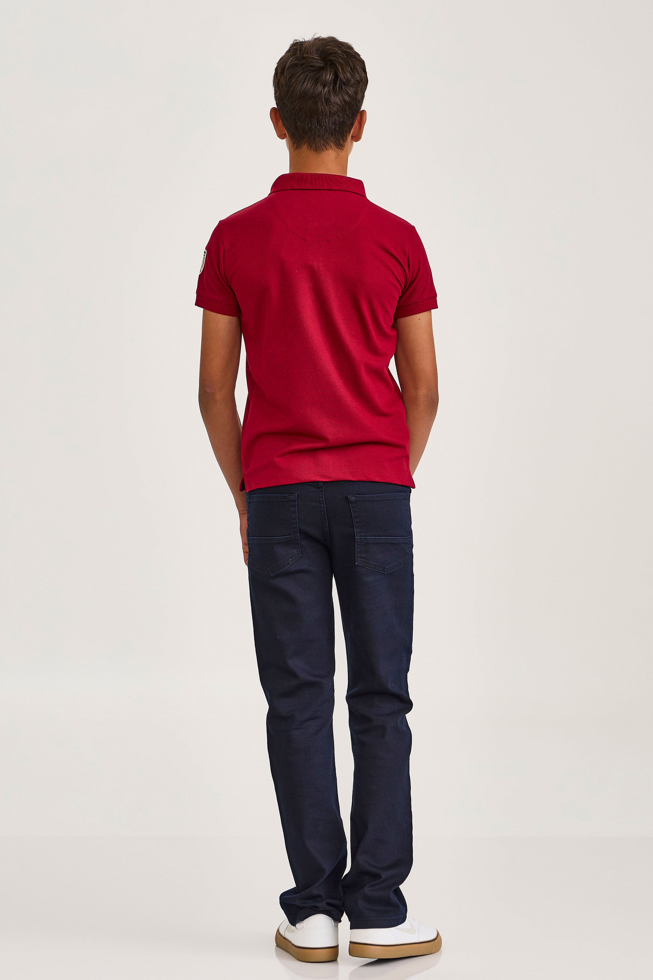 POLO REGULAR MALHA BORDADA 6847i INFANTIL