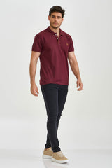 POLO REGULAR PIQUET BORDADA 6875