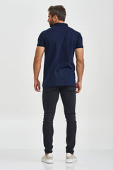 POLO REGULAR PIQUET BORDADA 6884