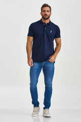 POLO REGULAR PIQUET BORDADA 6897