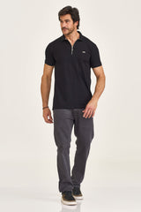 POLO REGULAR MALHA PIMA PLAQUINHA 6900