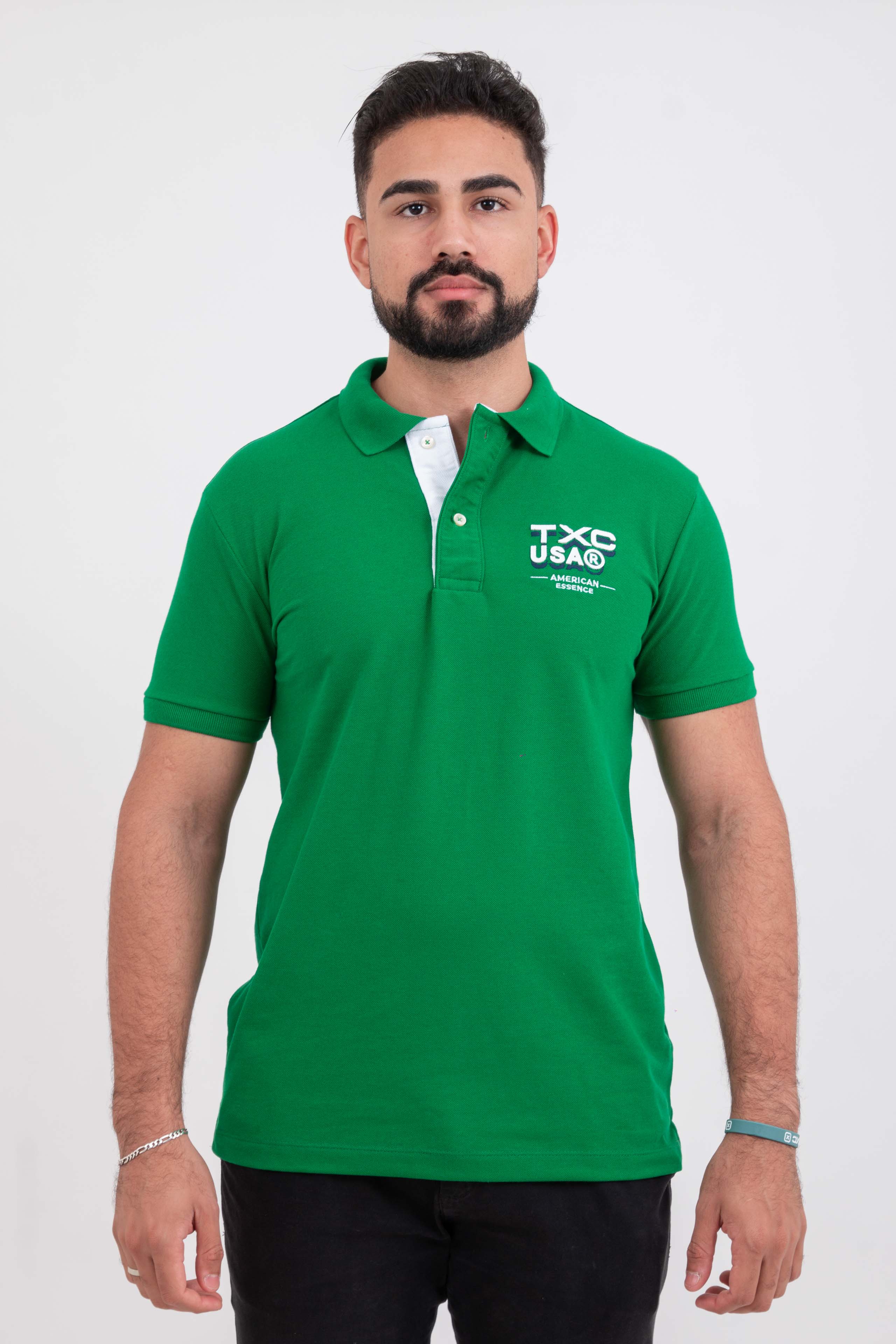 POLO REGULAR PIQUET BORDADA 6905