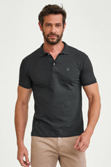 POLO SLIM PIQUET BORDADO 6909