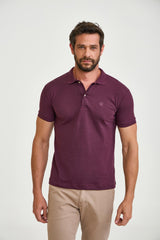 POLO SLIM PIQUET BORDADO 6909
