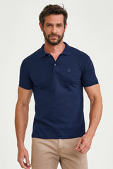 POLO SLIM PIQUET BORDADO 6909