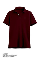 POLO REGULAR PIQUET BORDADO 6909i INFANTIL