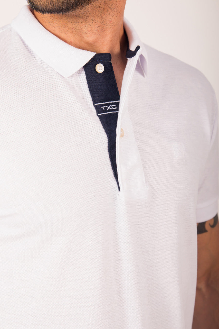 POLO REGULAR PIQUET BORDADA 6928