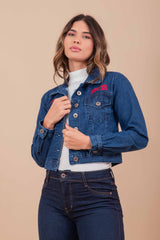 Jaqueta Jeans Feminina Light - 7174